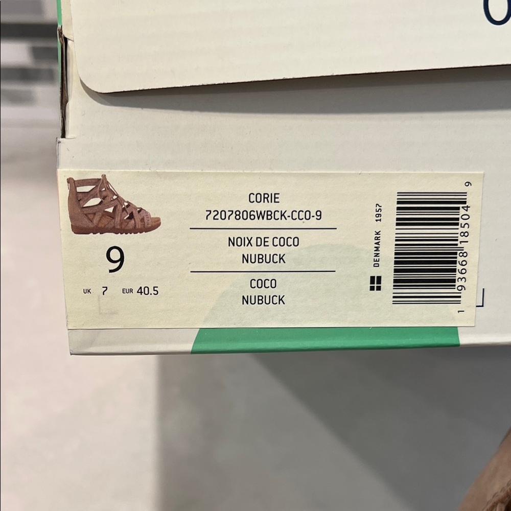 Earth Origins THE CORIE Lace-Up Sandals -CoCo Nubuck Adjustable Powerpath Foot - Picture 4 of 10